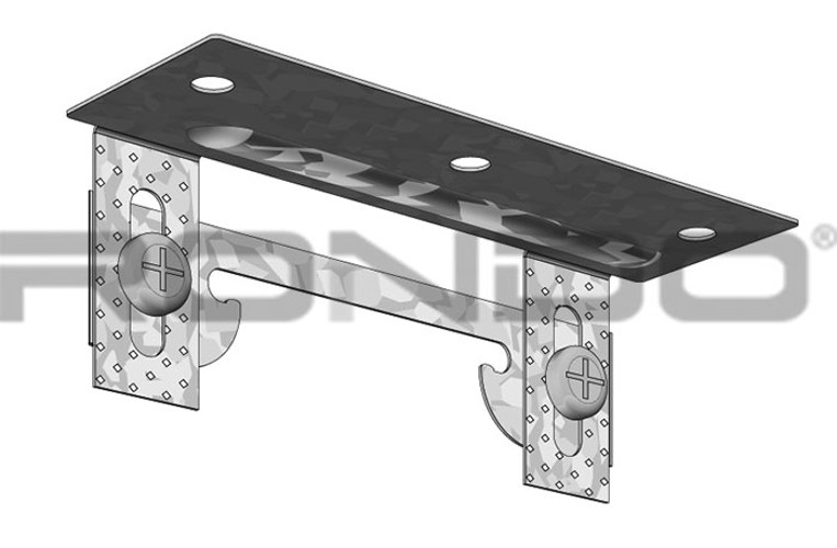 A239 Rondo FC-INFIN0030 Sliding Adjustable Direct Fix Clip - Rondo