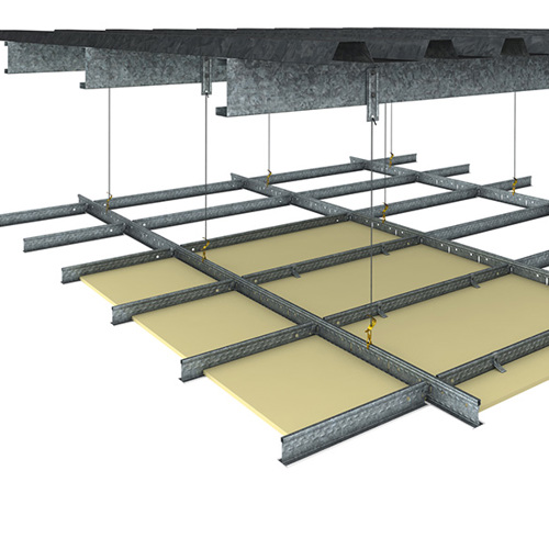 DUO® Exposed Grid Ceiling System