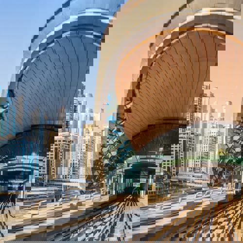 Dubai Metro Station (1)