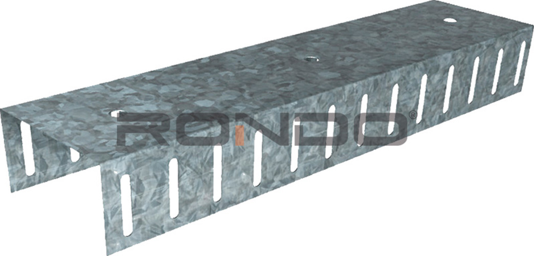 Adjustable Deflection Track S683 MAXItrack® Slotted Deflection Head Track | Rondo